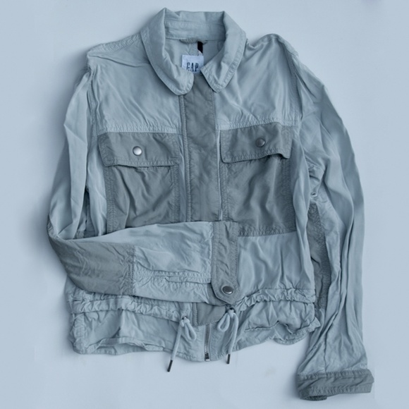 Gap Colorblock Utility Jacket Sz XS - Picture 2 of 6